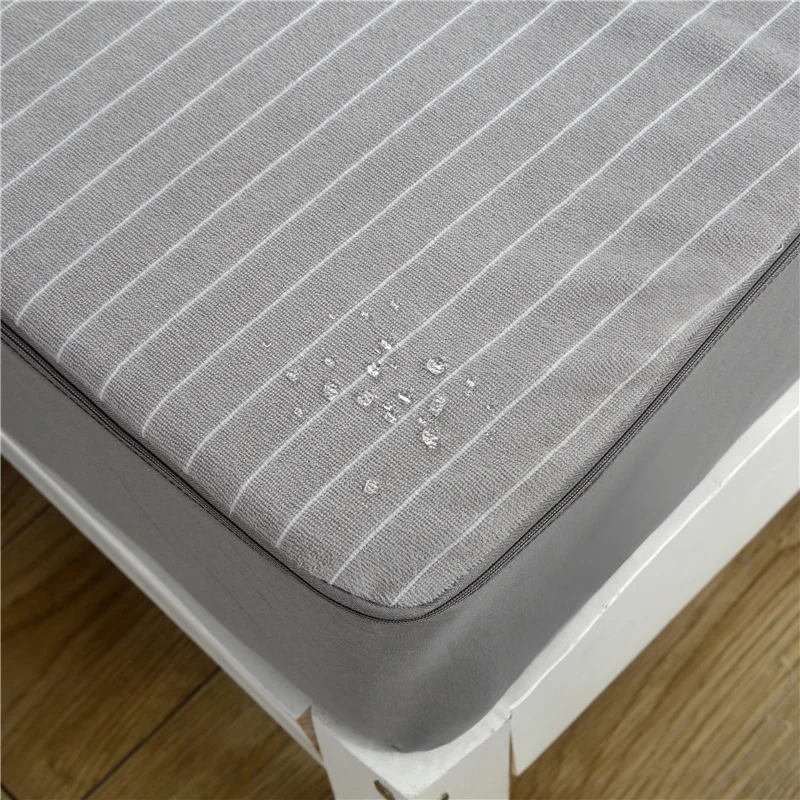 New Six Sides All Inclusive Quilted Bed Mattress Protector Waterproof Mattress Cover Solid Color Mattress Pad Cover
New Six Sides All Inclusive Quilted Bed Mattress Protector Waterproof Mattress Cover Solid Color Mattress Pad Cover