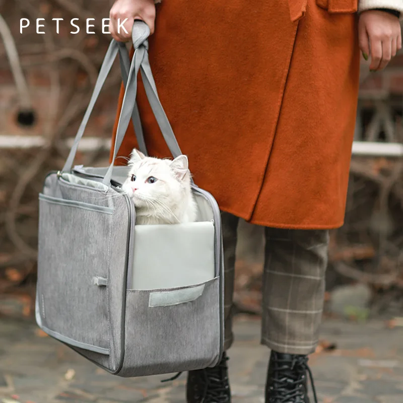 Portable Pet Carrier Bag Breathable Comfortable Puppy Kitty Mesh Carrier Backpack Handbag Pet Travel Soft Transport Bags Outdoor
Portable Pet Carrier Bag Breathable Comfortable Puppy Kitty Mesh Carrier Backpack Handbag Pet Travel Soft Transport Bags Outdoor