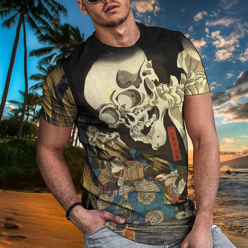 2021 new hot sale 3D printing men's T-shirt gentleman style design short-sleeved summer fashion skull plus size T-shirt
2021 new hot sale 3D printing men's T-shirt gentleman style design short-sleeved summer fashion skull plus size T-shirt