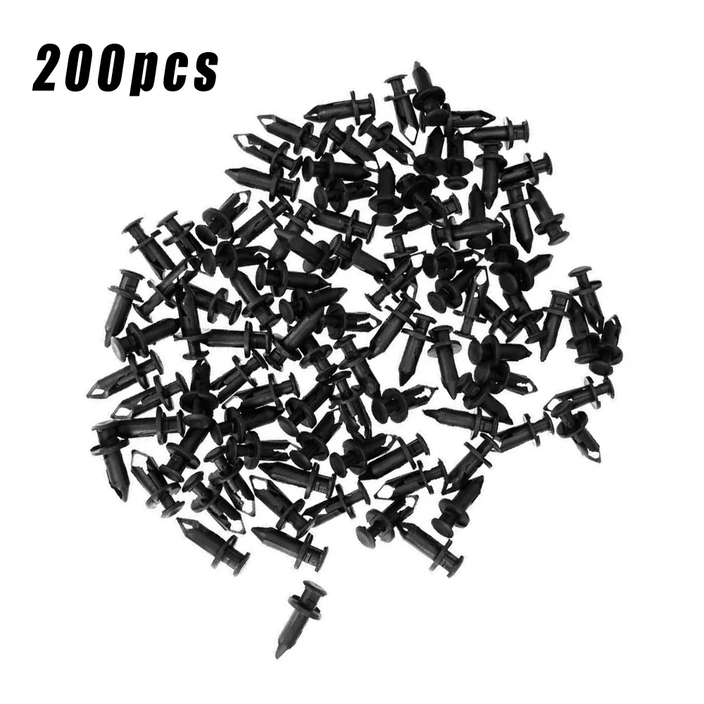 200PCS Rivets Replacement Rivet Clips Accessories Auto Black 90653-HC4-900 Fasterner
200PCS Rivets Replacement Rivet Clips Accessories Auto Black 90653-HC4-900 Fasterner
