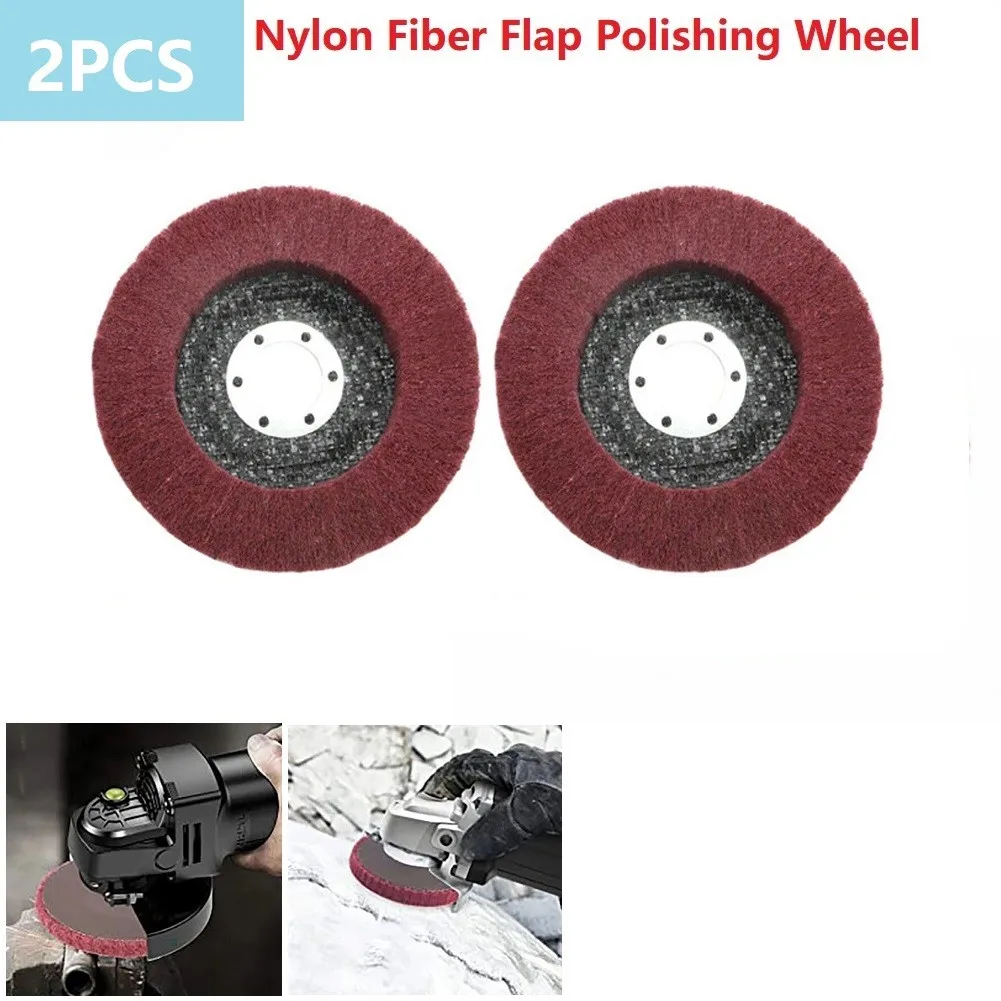 2pcs Nylon Fiber Flap Polishing Wheel Disc For Wood Metal Buffing 320Grit For Angle Grinder Polish Wheel High Quality Material
2pcs Nylon Fiber Flap Polishing Wheel Disc For Wood Metal Buffing 320Grit For Angle Grinder Polish Wheel High Quality Material