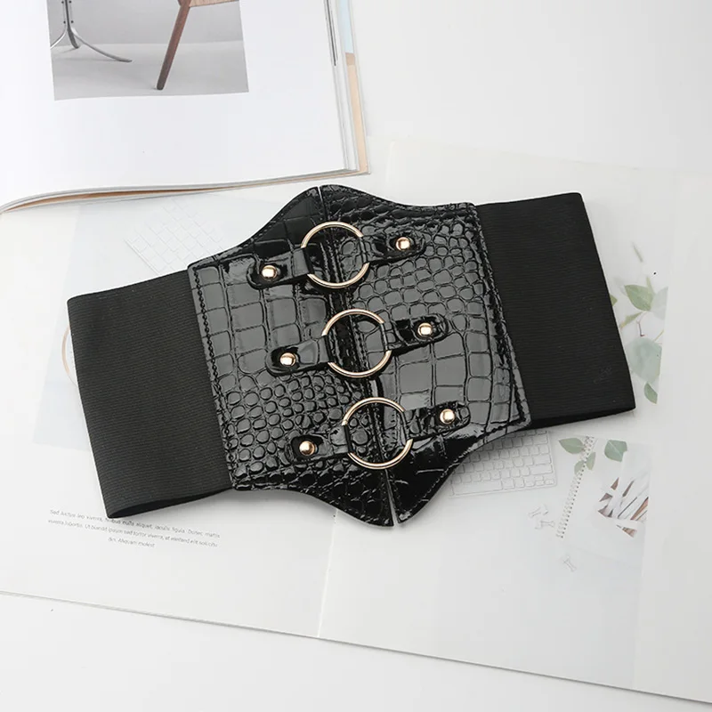 Black Sexy Women's Corset Top Female Gothic Clothing Underbust Waist Sexy Bridal Bustier Body Slimming Wide Belts Dress Girdle
Black Sexy Women's Corset Top Female Gothic Clothing Underbust Waist Sexy Bridal Bustier Body Slimming Wide Belts Dress Girdle