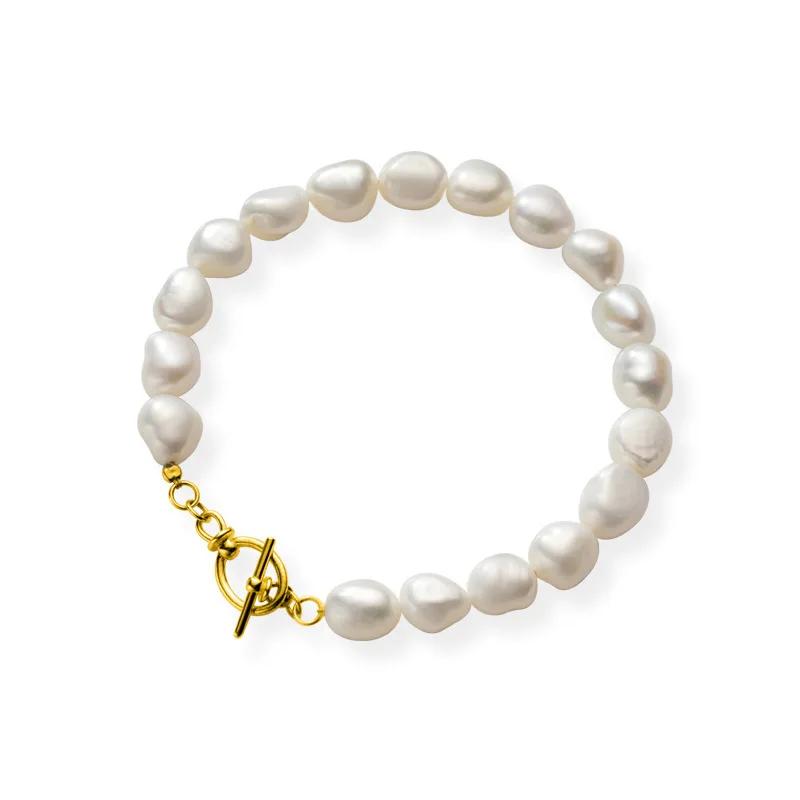 Minar Elegant Imitation Pearl Chain Bracelet for Women Simple Baroque Bracelets for Women Ladies Party Gifts Jewelry OT Lock
Minar Elegant Imitation Pearl Chain Bracelet for Women Simple Baroque Bracelets for Women Ladies Party Gifts Jewelry OT Lock