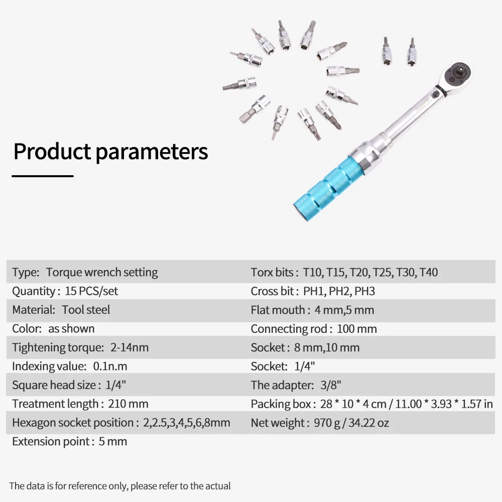 Professional Preset Torque Wrench Set Bicycle Tool Kits Bike Repair Spanner Hand Tools High Precision Industrial Torque Wrench
Professional Preset Torque Wrench Set Bicycle Tool Kits Bike Repair Spanner Hand Tools High Precision Industrial Torque Wrench