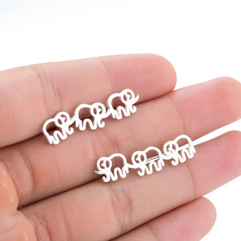 Korean Earrings 2021 Trend Three Little Elephants Ear Clips for Women Body Jewelry K-pop Accessories Christmas Gifts
Korean Earrings 2021 Trend Three Little Elephants Ear Clips for Women Body Jewelry K-pop Accessories Christmas Gifts