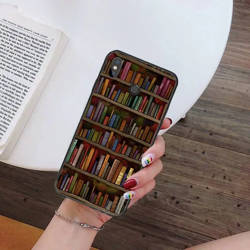 Knowledge bookcase pattern Phone Case For Xiaomi Redmi note 7 8 9 t max3 s 10 pro lite Luxury brand shell funda coque
Knowledge bookcase pattern Phone Case For Xiaomi Redmi note 7 8 9 t max3 s 10 pro lite Luxury brand shell funda coque