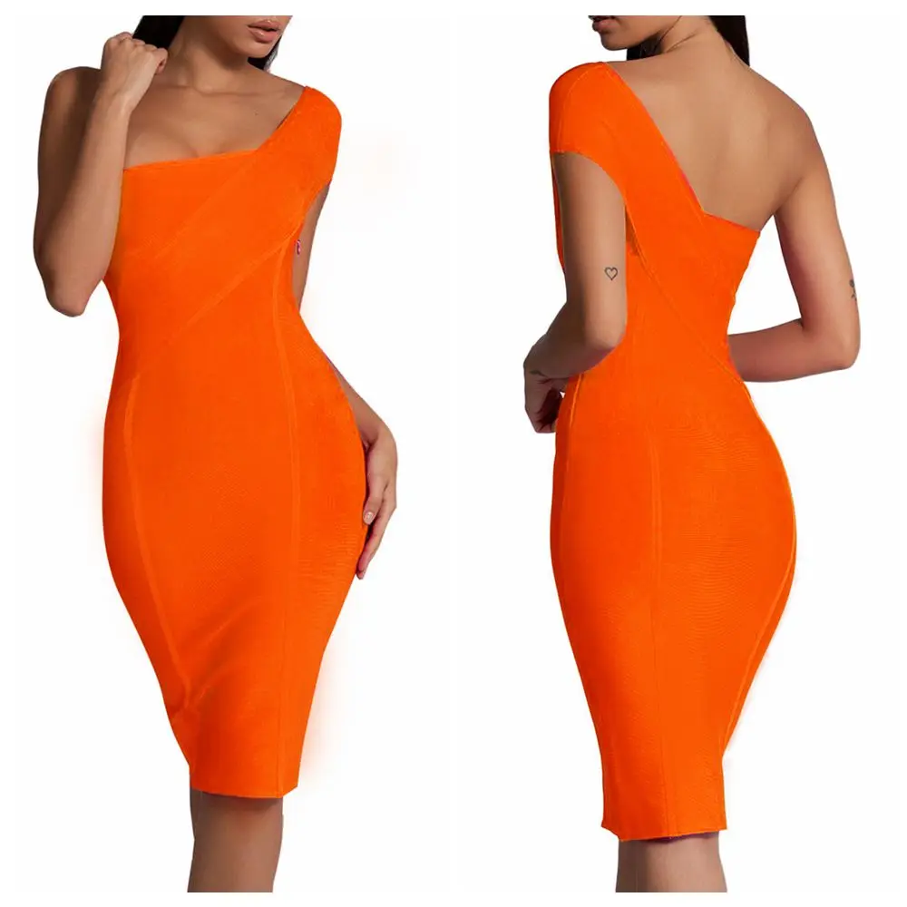 Ocstrade Bandage Dress for Women 2021 Summer Neon Green Bandage Dress Bodycon Summer Women One Shoulder Sexy Club Party Dress
Ocstrade Bandage Dress for Women 2021 Summer Neon Green Bandage Dress Bodycon Summer Women One Shoulder Sexy Club Party Dress