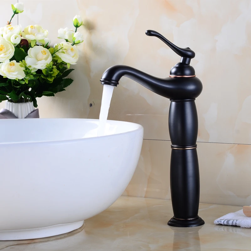 1pc Brass Basin Mixer Deck Mounted Black Bathroom Faucets Single Handle Single Hole Cold and Hot Water Tap Ceramic Plate Spool
1pc Brass Basin Mixer Deck Mounted Black Bathroom Faucets Single Handle Single Hole Cold and Hot Water Tap Ceramic Plate Spool