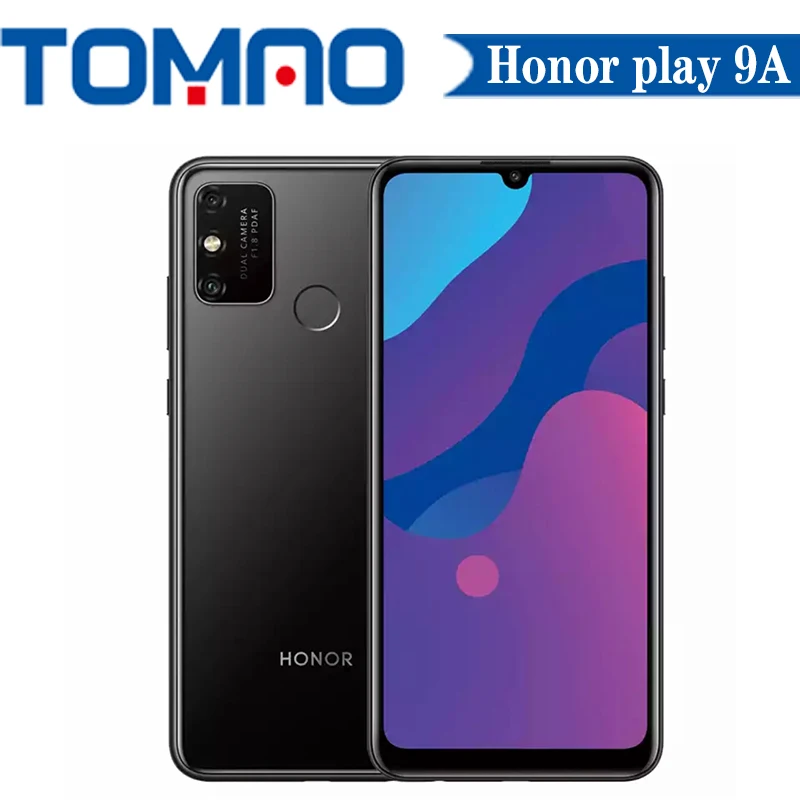Оригинальный Новый Смартфон Honor Play 9A большой аккумулятор 5000 мАч MT6765 4 Гб ОЗУ 64 128