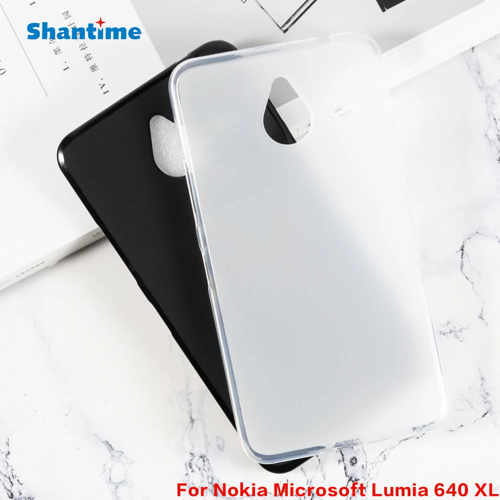 Силиконовый чехол-накладка для Nokia Microsoft Lumia 640 XL мягкий ТПУ | Мобильные телефоны и