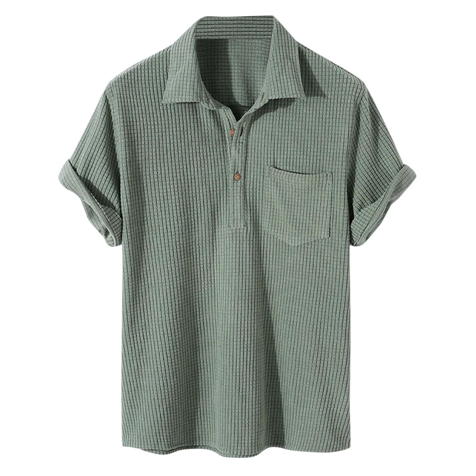 2022 Men Casual Plaid Polo Shirts Top Turn-Down Collar Blouse Short Sleeve Solid Pocket Blouse Shirt Men clothing camisas de
2022 Men Casual Plaid Polo Shirts Top Turn-Down Collar Blouse Short Sleeve Solid Pocket Blouse Shirt Men clothing camisas de