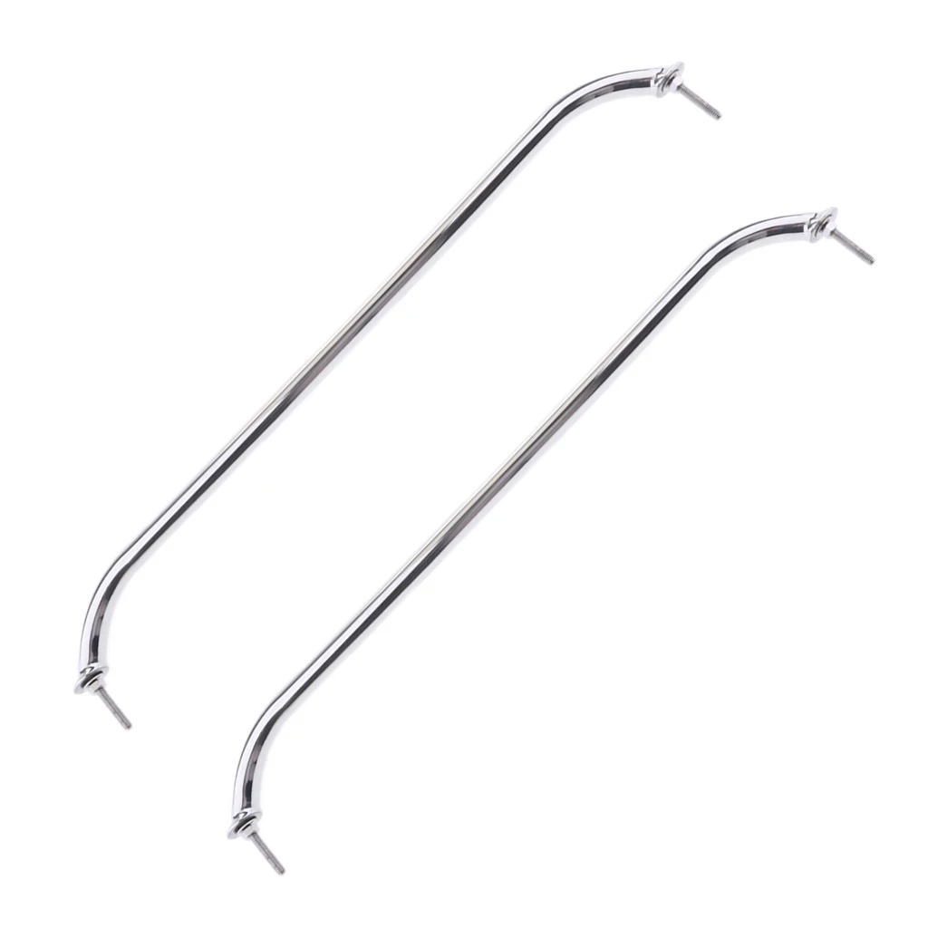 2PCS Boat Handrail Grab Handle - 24 inch 60cm Long - Heavy Duty Round Tube with Stud - Marine 316 Stainless Steel
2PCS Boat Handrail Grab Handle - 24 inch 60cm Long - Heavy Duty Round Tube with Stud - Marine 316 Stainless Steel