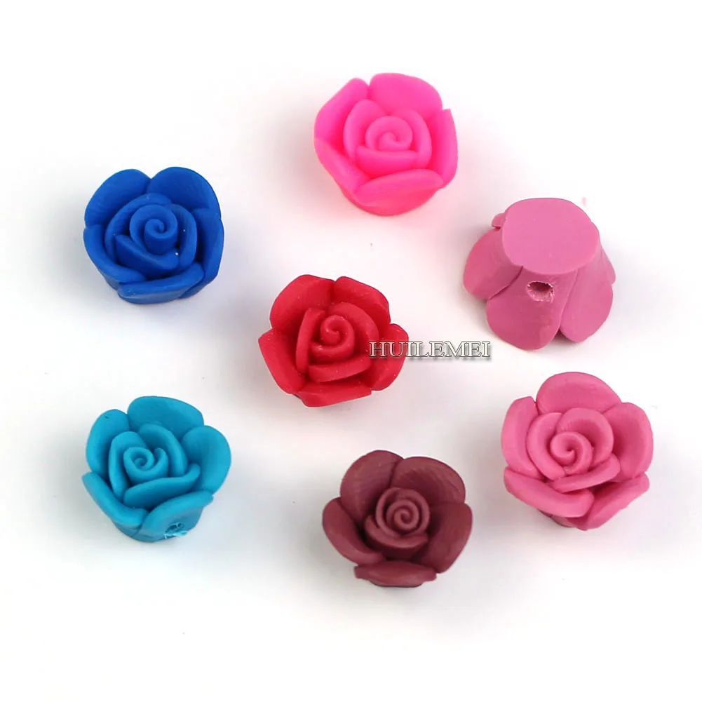 Wholesale 50pcs/lot 13mm Mixed Color Polymer Clay Flower Beads for DIY Jewelry Making Accessories Craft Jewelry Supplies
Wholesale 50pcs/lot 13mm Mixed Color Polymer Clay Flower Beads for DIY Jewelry Making Accessories Craft Jewelry Supplies