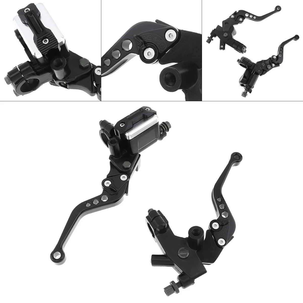 Universal Motorcycles CNC 7/8 22mm Front Brake Clutch Master Cylinder Reservoir Levers Aluminum Alloy Motorcycle Handbrake
Universal Motorcycles CNC 7/8 22mm Front Brake Clutch Master Cylinder Reservoir Levers Aluminum Alloy Motorcycle Handbrake