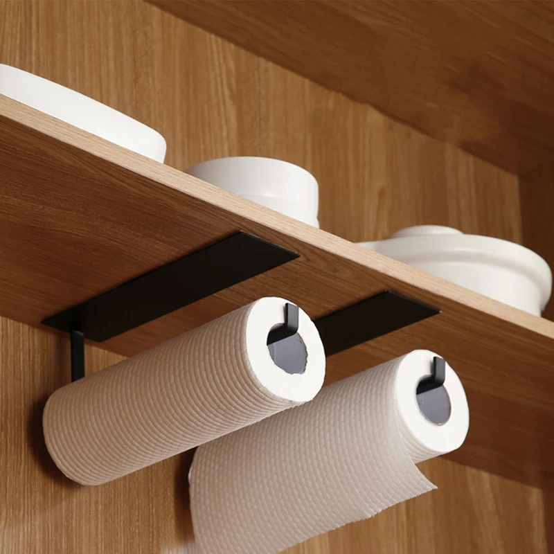 Punch-free Roll Paper Toilet Towel Holder Rack Towel Holder Tissue Hanger Rack Cabinet Shelf Kitchen Bathroom Accessories Tools 
Punch-free Roll Paper Toilet Towel Holder Rack Towel Holder Tissue Hanger Rack Cabinet Shelf Kitchen Bathroom Accessories Tools