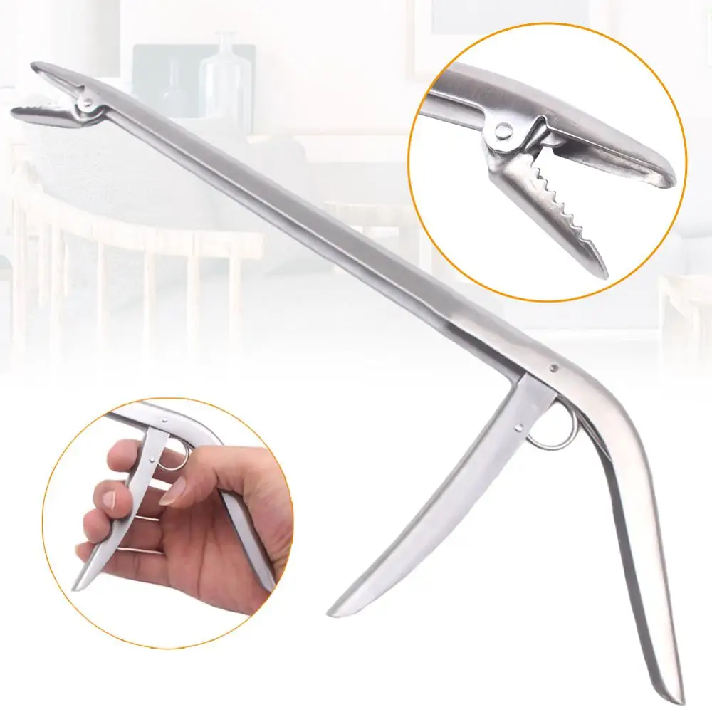 28.5cm Stainless Steel Fishing Hook Remover Unhooking Device Fish Clamp Clip Catch Remover Plier Fishing Tool Decoupling Device
28.5cm Stainless Steel Fishing Hook Remover Unhooking Device Fish Clamp Clip Catch Remover Plier Fishing Tool Decoupling Device