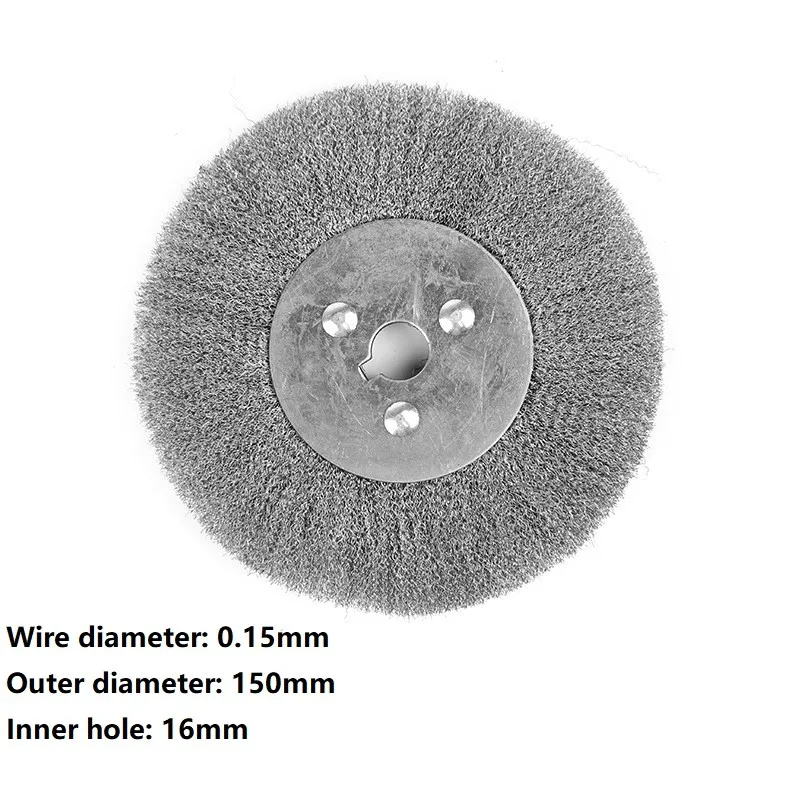 1pc 6 Inch 150mm Crimped Wire Wheels Brush Rotary Tool For Bench Angle Grinder Metal Rust Removal Polishing Derusting Disc
1pc 6 Inch 150mm Crimped Wire Wheels Brush Rotary Tool For Bench Angle Grinder Metal Rust Removal Polishing Derusting Disc