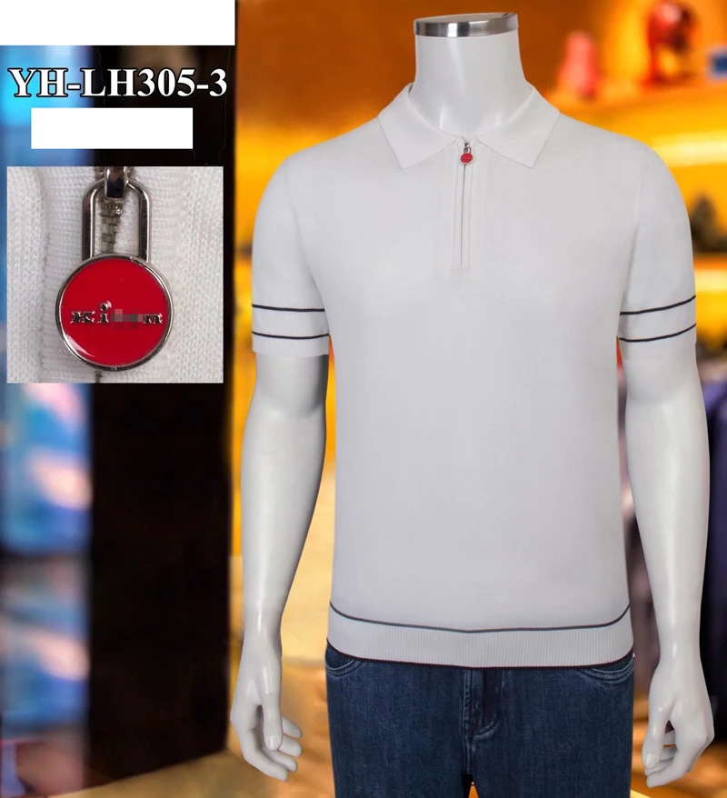 Billionaire polo shirt silk men 2021 New fashion summer short sleeve zipper Comfortable elasticity England big size M-4XL
Billionaire polo shirt silk men 2021 New fashion summer short sleeve zipper Comfortable elasticity England big size M-4XL