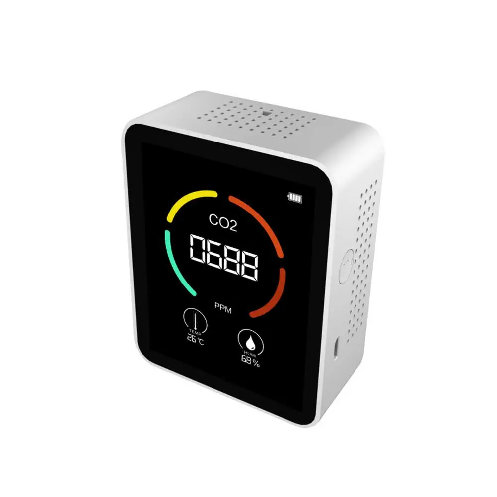 Air Monitor CO2 Carbon Dioxide Detector Greenhouse Warehouse Desktop CO2 Monitor Indoor Air Quality Carbon Dioxide Detector
Air Monitor CO2 Carbon Dioxide Detector Greenhouse Warehouse Desktop CO2 Monitor Indoor Air Quality Carbon Dioxide Detector