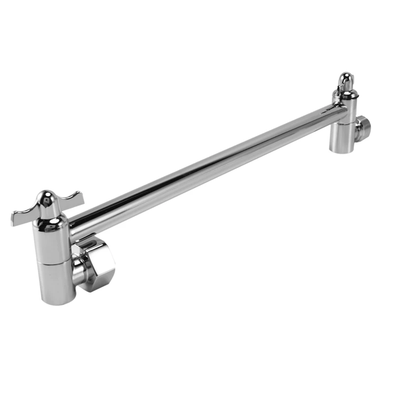 Shower Arm Extension, Arm Extender,Adjustable Height Shower Head Arm,Brass Shower Head Extension Arm,High Polished Chrome Finish
Shower Arm Extension, Arm Extender,Adjustable Height Shower Head Arm,Brass Shower Head Extension Arm,High Polished Chrome Finish