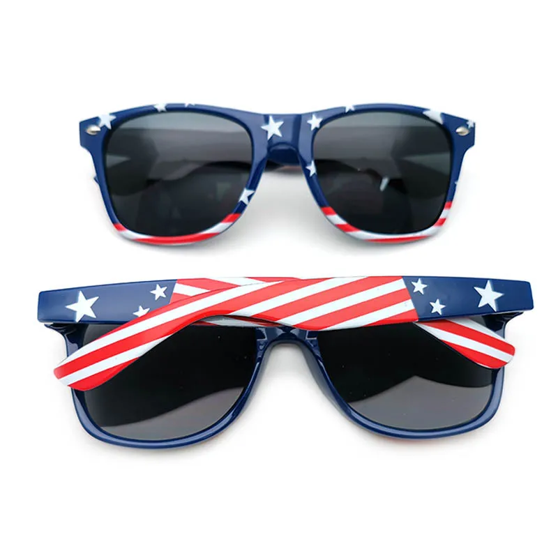 2021 Various personality USA Flag sunglasses Independence Day Eyewear American Promotional Sun Glasses | Аксессуары для одежды