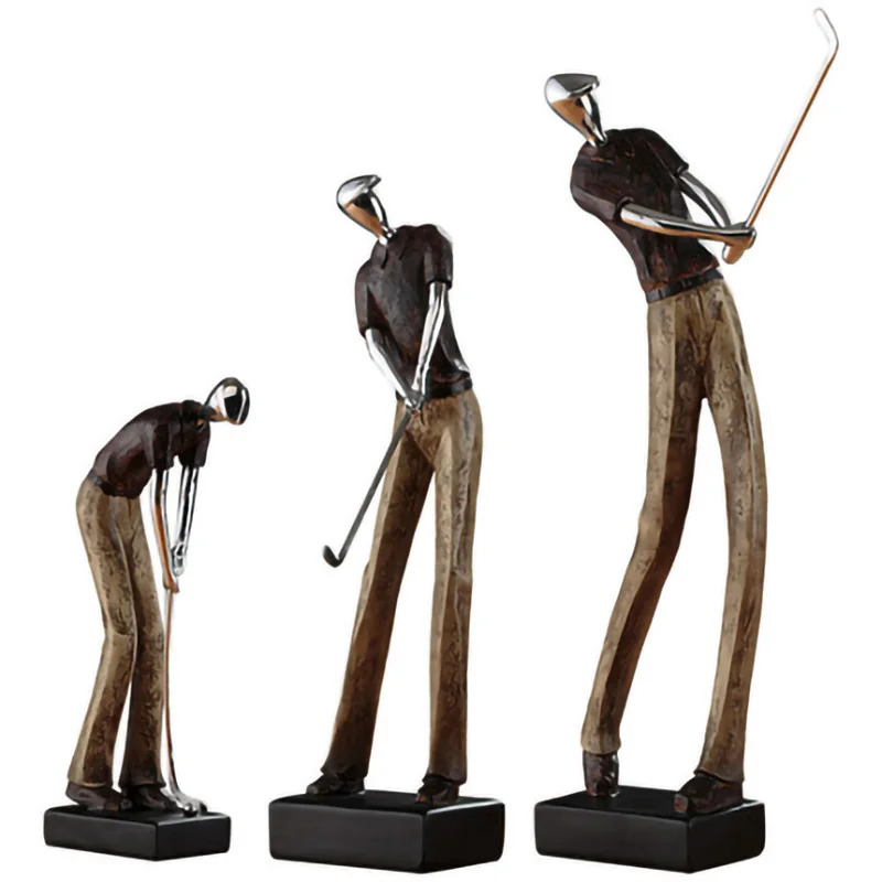 Golf sculpture character European style living room wine cabinet decoration office bookcase bookshelf decoration ideas
Golf sculpture character European style living room wine cabinet decoration office bookcase bookshelf decoration ideas