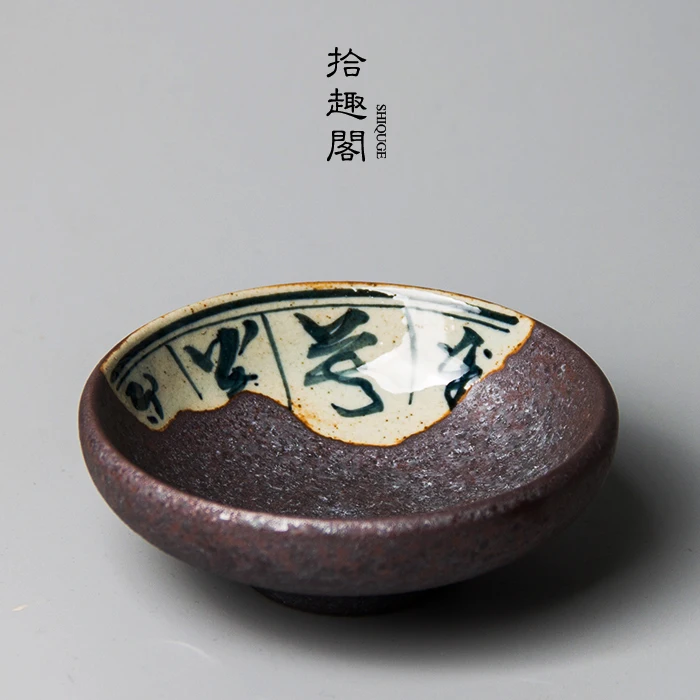 pottery tea cup ceramic tea cup Pu'er cup big tea cup firewood burning master's Cup hand painted Kung Fu single cup
pottery tea cup ceramic tea cup Pu'er cup big tea cup firewood burning master's Cup hand painted Kung Fu single cup