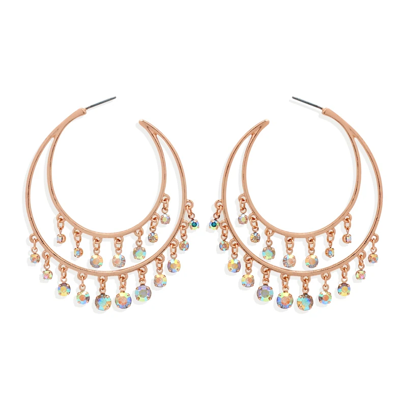 New Korea Rose Gold Color Fancy Crystal CZ Geometric Chandelier Earrings for Bridal Women Engagement Party Earrings Jewelry
New Korea Rose Gold Color Fancy Crystal CZ Geometric Chandelier Earrings for Bridal Women Engagement Party Earrings Jewelry