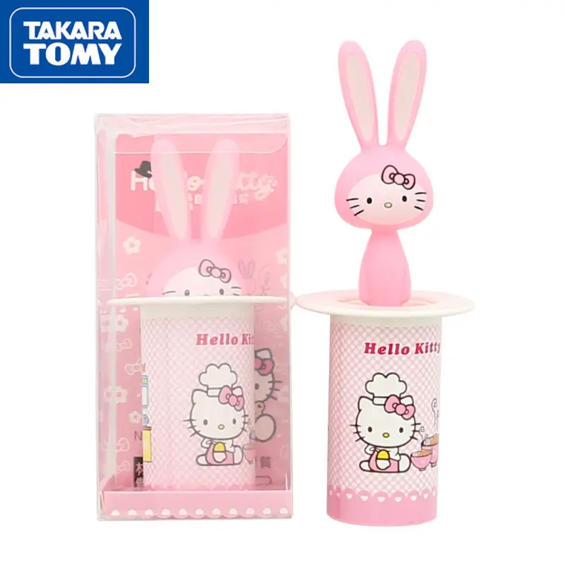 TAKARA TOMY creative cartoon Hello Kitty push-type toothpick holder simple automatic pop-up household toothpick box
TAKARA TOMY creative cartoon Hello Kitty push-type toothpick holder simple automatic pop-up household toothpick box