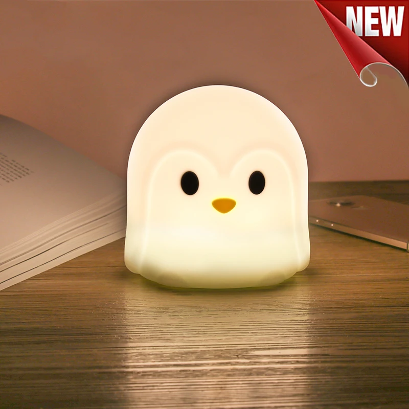 LED Night Light Touch Sensor Remote Control Multicolor Dimming Rechargeable Cartoon Silicone Lamp for Children Baby Gift Toys
LED Night Light Touch Sensor Remote Control Multicolor Dimming Rechargeable Cartoon Silicone Lamp for Children Baby Gift Toys