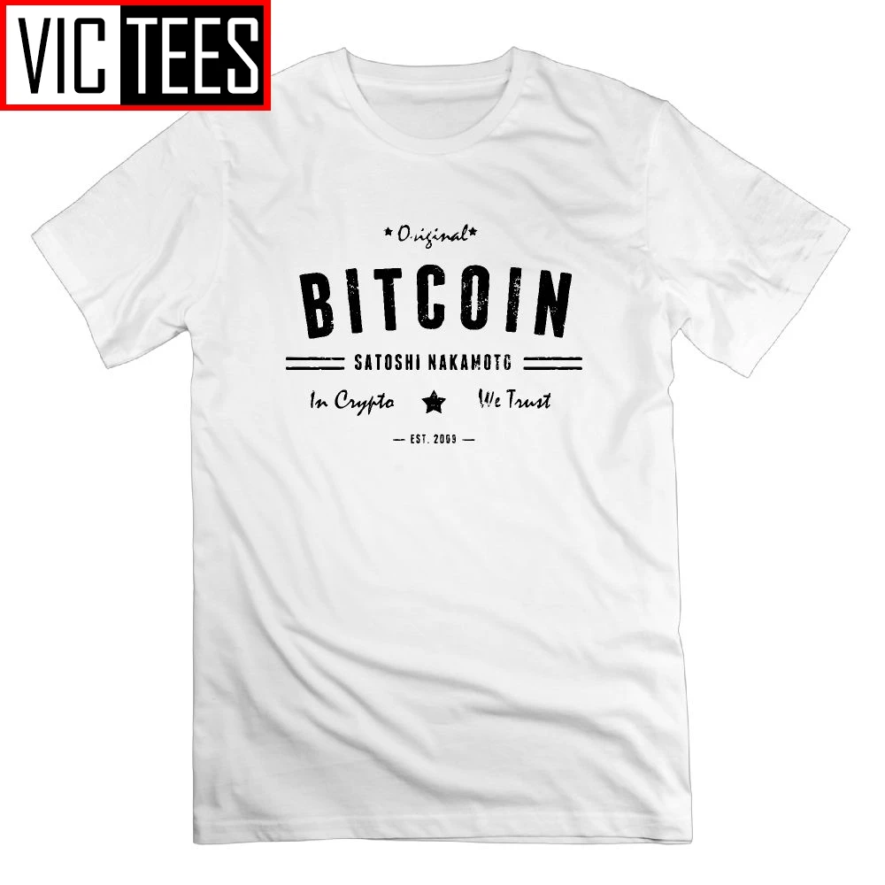 Bitcoin Original Satoshi Crypto Cryptocurrency 100% Cotton Fun T-Shirts Crew Neck Tees Short Sleeve Men T Shirts
Bitcoin Original Satoshi Crypto Cryptocurrency 100% Cotton Fun T-Shirts Crew Neck Tees Short Sleeve Men T Shirts