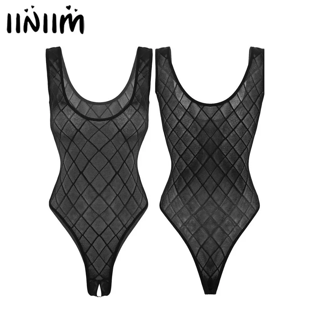 Womens Ladies Hot See Through Transparent Open Crotch Sexy Teddies Mesh Lingerie Baby Dolls Crotchless Catsuit High Cut Bodysuit
Womens Ladies Hot See Through Transparent Open Crotch Sexy Teddies Mesh Lingerie Baby Dolls Crotchless Catsuit High Cut Bodysuit