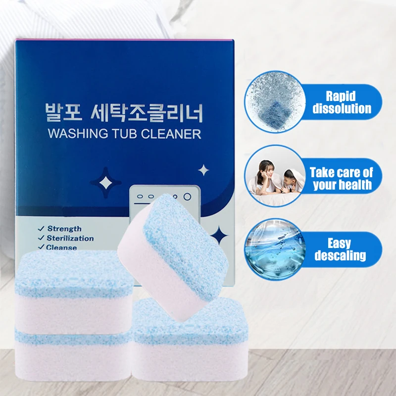 12/24pcs Washing Machine Tank Cleaner Effervescent Tablets Cleaning Tools Household
12/24pcs Washing Machine Tank Cleaner Effervescent Tablets Cleaning Tools Household