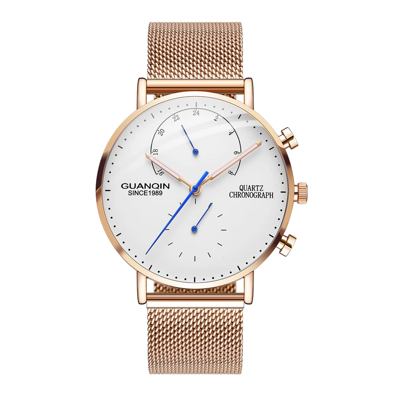 Guanqin GS19101 Top Brand Luxury Luminous Clock Men Business Full Steel Creative Quartz Wrist Watch Relogio Masculino
Guanqin GS19101 Top Brand Luxury Luminous Clock Men Business Full Steel Creative Quartz Wrist Watch Relogio Masculino