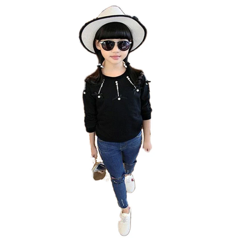 2018, spring and autumn, new girls, jeans, children's elastic, children's pants, Korean version, children's wear.
2018, spring and autumn, new girls, jeans, children's elastic, children's pants, Korean version, children's wear.