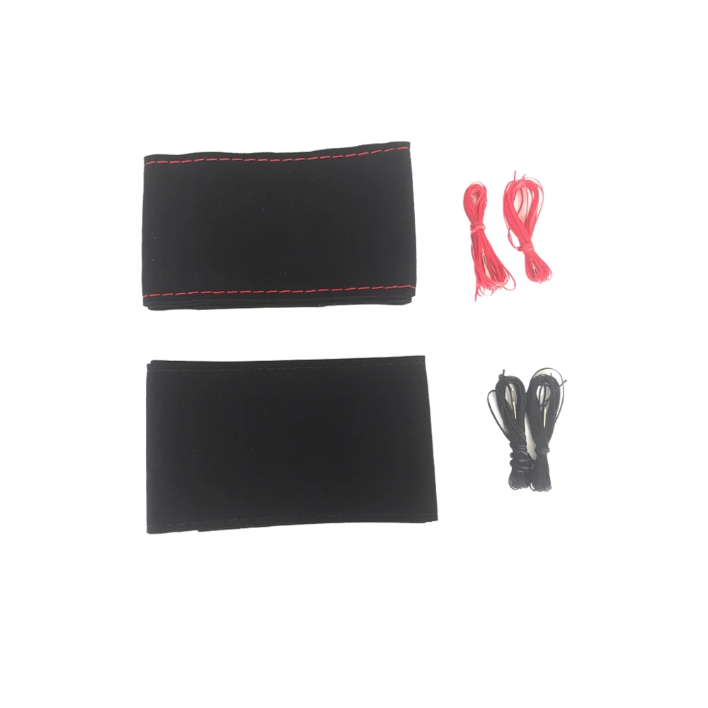 DIY braid suede leather sheath steering wheel cover accessories for Nissan X-Trail T31 Qashqai J10 J11 for Jetta MK5 MK6 Polo
DIY braid suede leather sheath steering wheel cover accessories for Nissan X-Trail T31 Qashqai J10 J11 for Jetta MK5 MK6 Polo