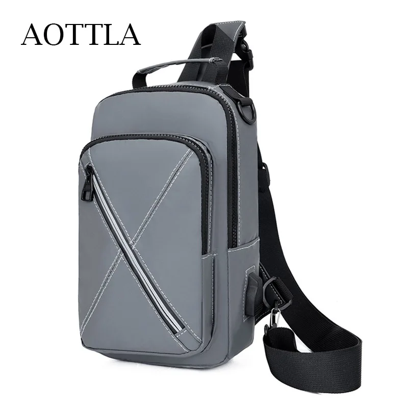 AOTTLA Men Chest Bag Simple Good Quality Shoulder Bag Women's Casual Backpack Trip Messenger Bag Male New Cross Body Storage Bag
AOTTLA Men Chest Bag Simple Good Quality Shoulder Bag Women's Casual Backpack Trip Messenger Bag Male New Cross Body Storage Bag