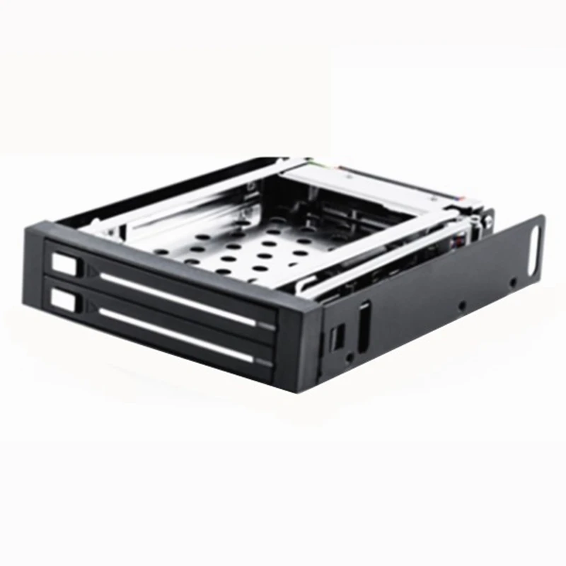 2.5 Inch Floppy Disk Drive Tray 2-Bay Disk Drive SATA for HDD/SSD Hard Disk Enclosure Extraction Box
2.5 Inch Floppy Disk Drive Tray 2-Bay Disk Drive SATA for HDD/SSD Hard Disk Enclosure Extraction Box