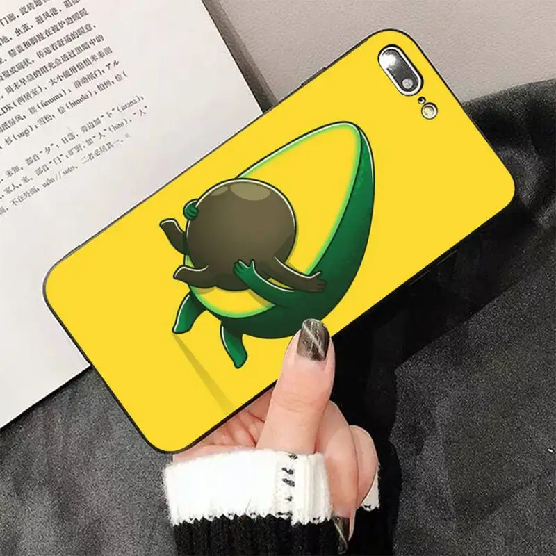 TOPLBPCS Art Funny avocado Fruit Silicone Black Phone Case for iPhone 8 7 6 6S Plus X 5 5S SE 2020 XR 11 pro XS MAX
TOPLBPCS Art Funny avocado Fruit Silicone Black Phone Case for iPhone 8 7 6 6S Plus X 5 5S SE 2020 XR 11 pro XS MAX