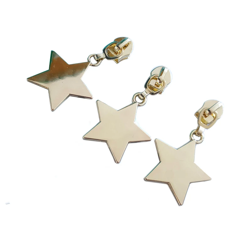 3 шт. пятиконечная звезда застежка-молния Натяжной слайдер замена открытая молния головка сумка молния Ремонт Замена Сделай Сам Швейные акс... 
3 шт. пятиконечная звезда застежка-молния Натяжной слайдер замена открытая молния головка сумка молния Ремонт Замена Сделай Сам Швейные акс...