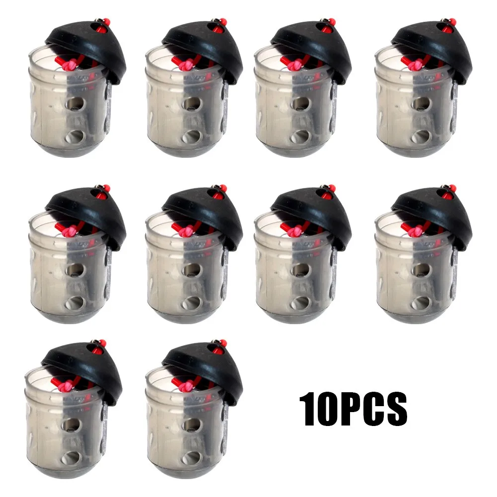 10pcs Bait Cage Nest Trap Cap Swimming Feeder 29g Bait Cage For Maggot Ground Bait Fishing Accessories Catfish Feeder Basket
10pcs Bait Cage Nest Trap Cap Swimming Feeder 29g Bait Cage For Maggot Ground Bait Fishing Accessories Catfish Feeder Basket