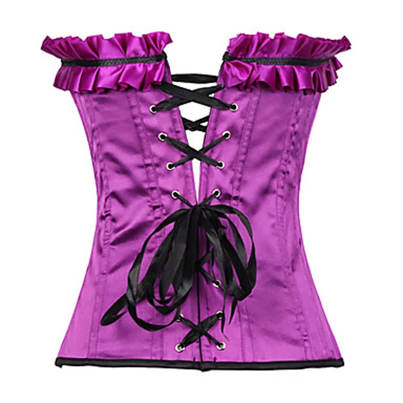 Fashion 6XL plus size corsets and bustiers purple bodybuilding sexy strappy corset ladieswear waist lace splice corselet 
Fashion 6XL plus size corsets and bustiers purple bodybuilding sexy strappy corset ladieswear waist lace splice corselet