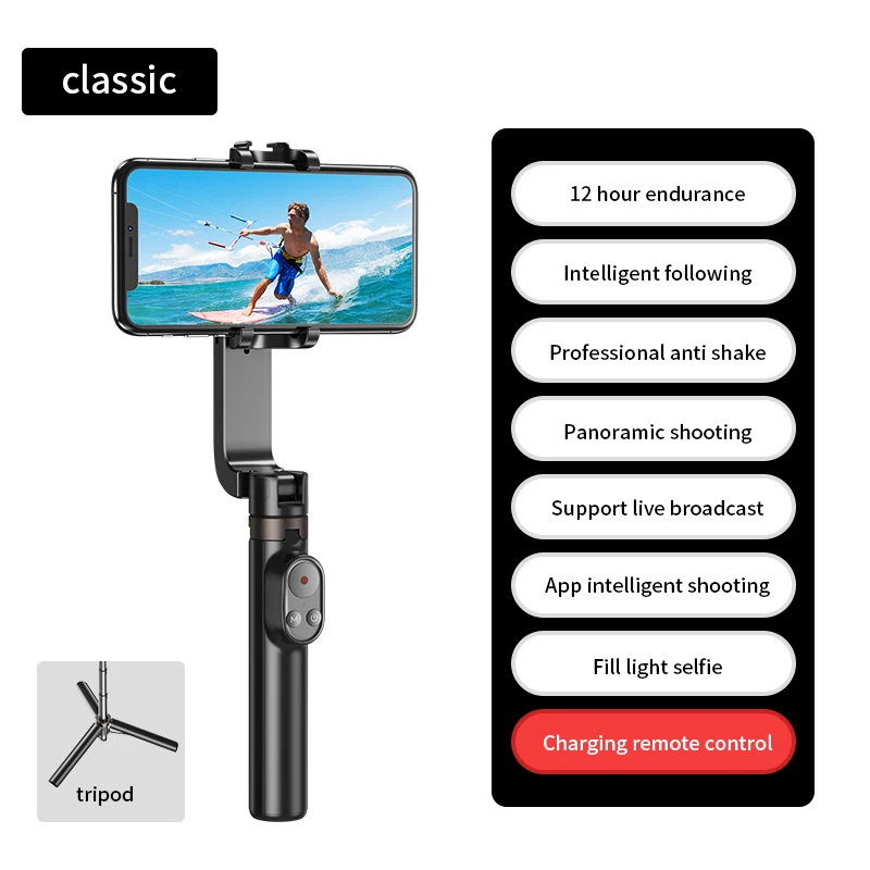 

Handheld Selfie Stick Stabilizer Mobile Phone Dedicated Selfie Live Telescopic Anti-Shake Tripod Travel Vibrato Artifact