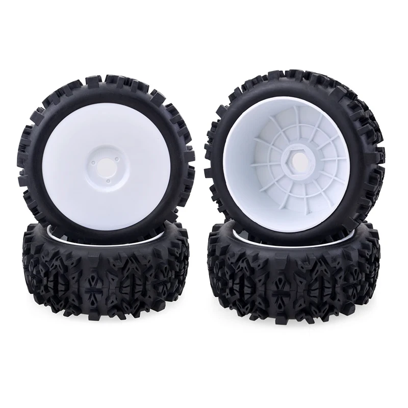 4 x 17mm Hub Wheel Rim & Deep Tooth Tire for 1/8 Off-Road RC Car Buggy Redcat Team Losi VRX HPI Kyosho HSP Hobao Carson
4 x 17mm Hub Wheel Rim & Deep Tooth Tire for 1/8 Off-Road RC Car Buggy Redcat Team Losi VRX HPI Kyosho HSP Hobao Carson