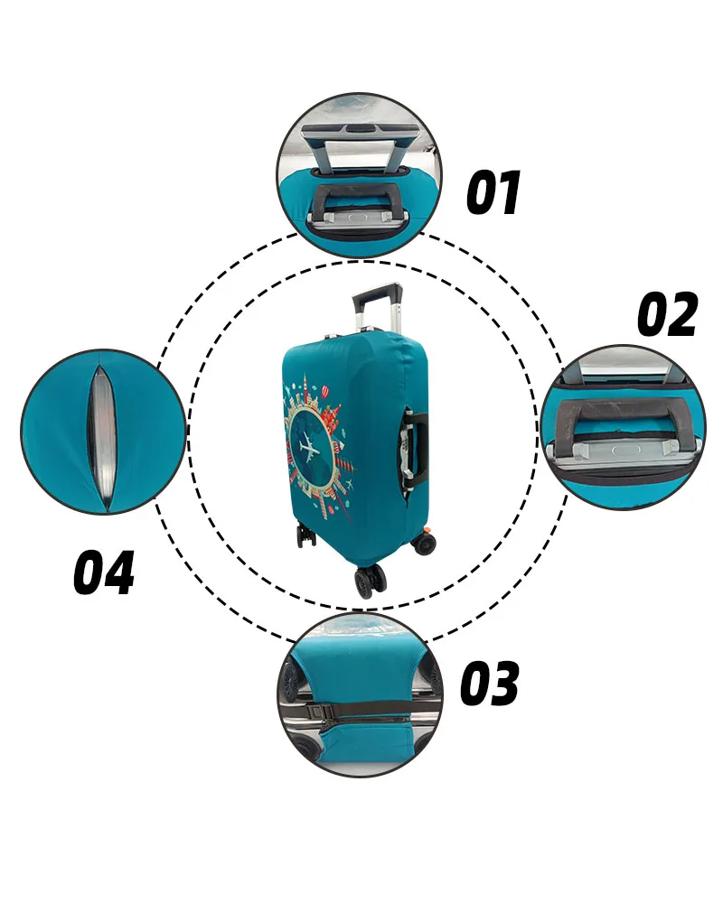 Чехол для чемодана LXHYSJ плотный эластичный чемоданов размером 18'' 32''|luggage