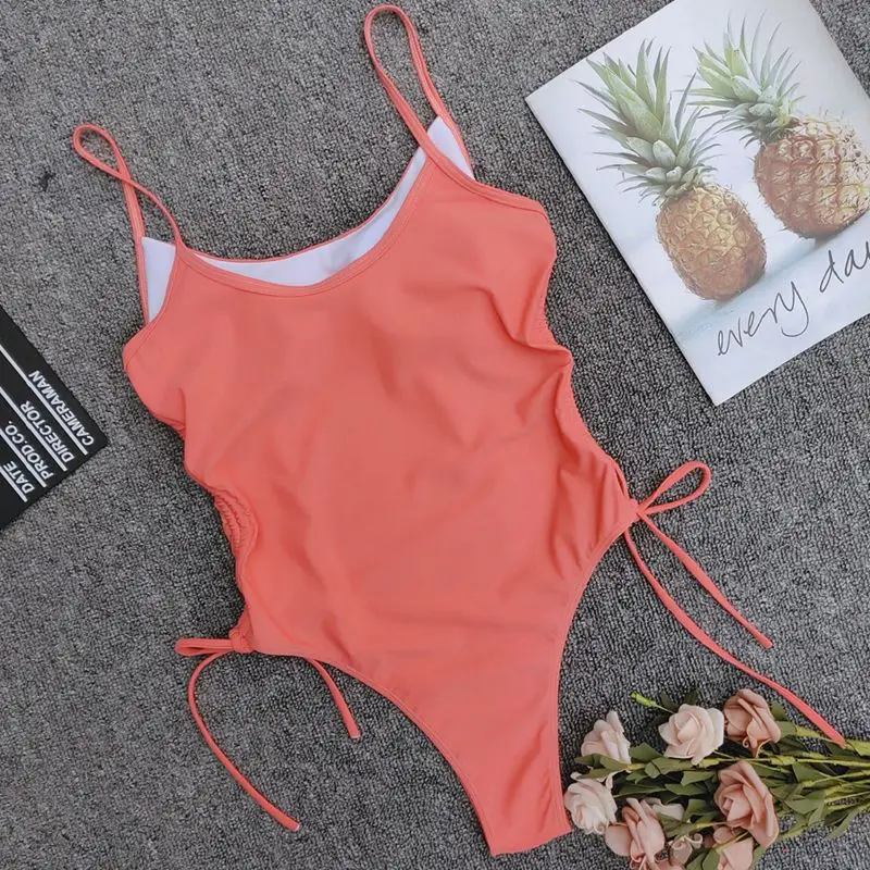 Micro Swimsuit Bandage One Piece Swimwear Side Tied Swimming Suit Sexy Monokini Plunge Swimsuit High Leg Cut Sexy Bathing Suit
Micro Swimsuit Bandage One Piece Swimwear Side Tied Swimming Suit Sexy Monokini Plunge Swimsuit High Leg Cut Sexy Bathing Suit