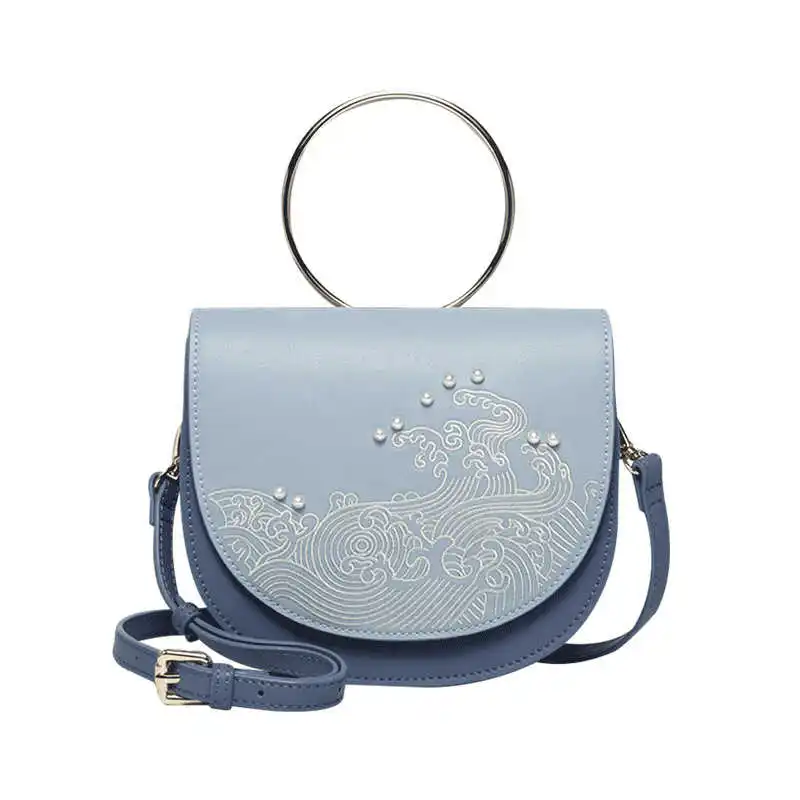 Tianxu shoulder bag women's 2021 new Chinese style embroidery metal ring handbag antique saddle bag straddle bag
Tianxu shoulder bag women's 2021 new Chinese style embroidery metal ring handbag antique saddle bag straddle bag