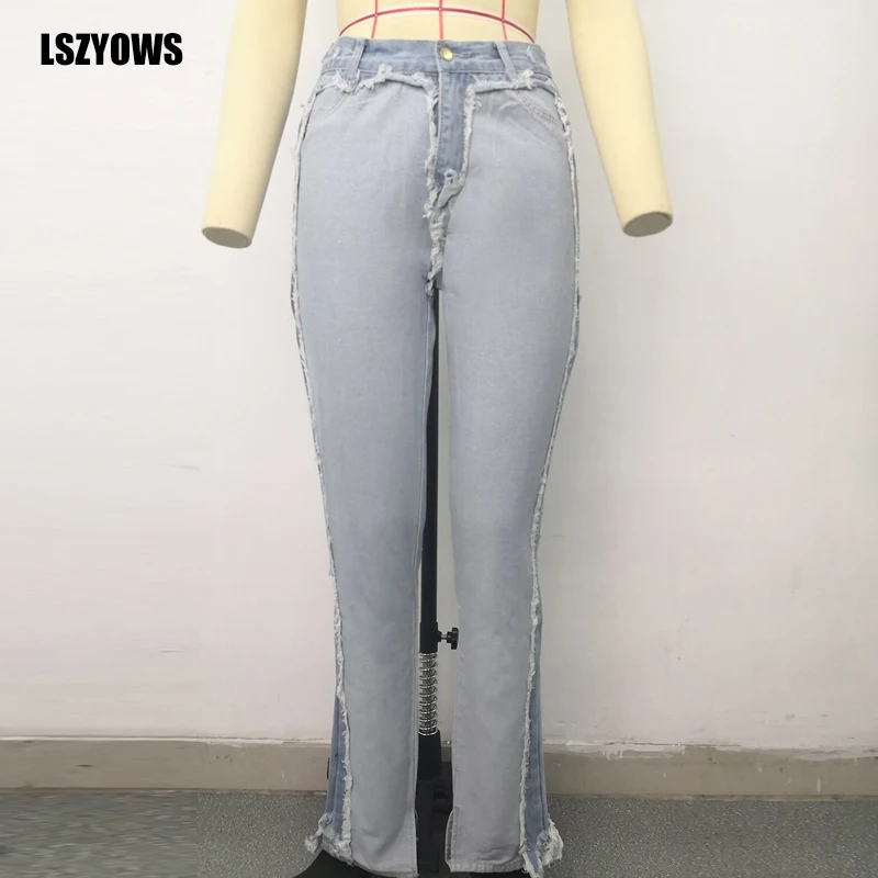 Casual Patchwork Women Skinny Jeans Fashion High Waist Denim Pencil Pants Split Hem Trousers Ladies Sexy Vintage Boyfriend Jeans 
Casual Patchwork Women Skinny Jeans Fashion High Waist Denim Pencil Pants Split Hem Trousers Ladies Sexy Vintage Boyfriend Jeans
