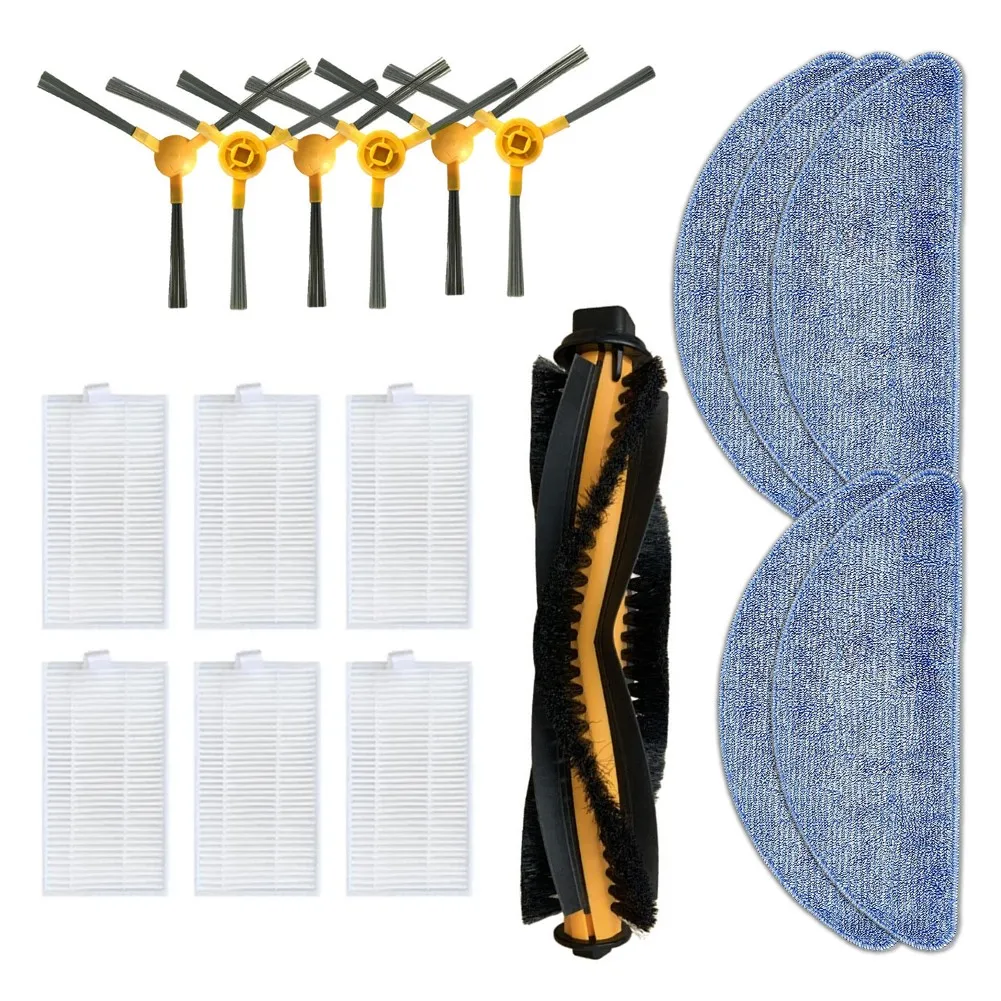 Mop Cloth, Side Brush, Filter Accessory Set For BPK-VCBB1XB Robot Vacuum Cleaner Highly Matched With The Original
Mop Cloth, Side Brush, Filter Accessory Set For BPK-VCBB1XB Robot Vacuum Cleaner Highly Matched With The Original