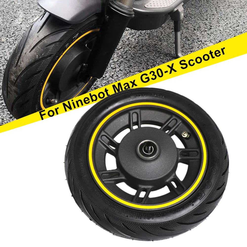 10 Inch Front Wheel Hub With 60/70-6.5 Vacuum Tire Fittings for Original Ninebot Max G30 Kickcooter Electric Scooter Skateboard
10 Inch Front Wheel Hub With 60/70-6.5 Vacuum Tire Fittings for Original Ninebot Max G30 Kickcooter Electric Scooter Skateboard